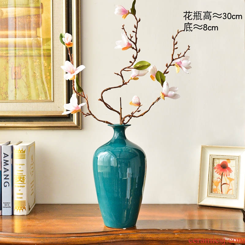 Murphy 's new Chinese style classic ceramic vase set place of the sitting room porch wine TV ark adornment ornament