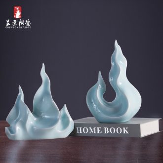 Ceramic home furnishing articles bedroom decoration room decoration wine move study indoor small place, the desktop on the table