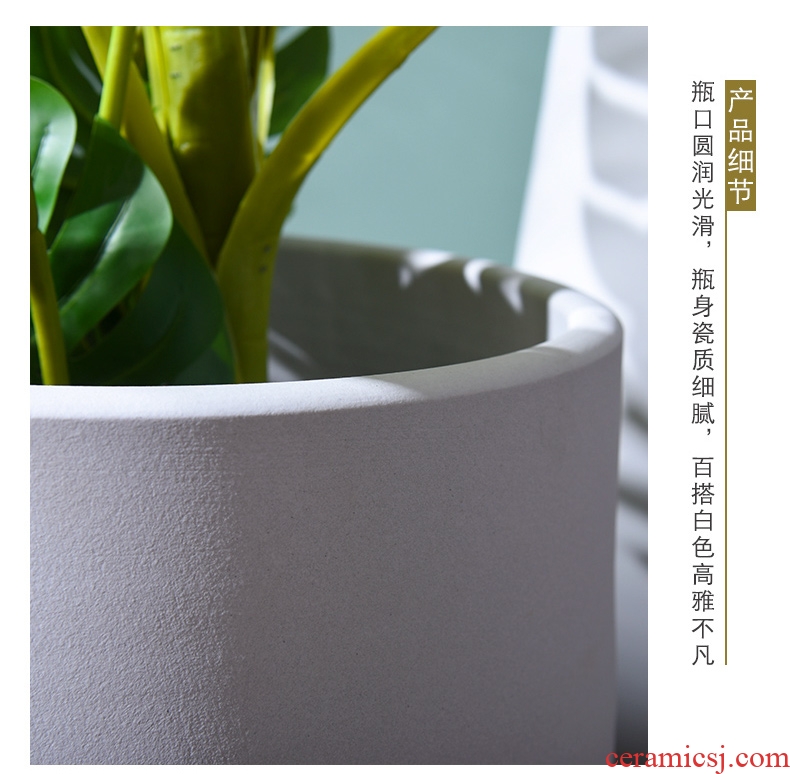 Jingdezhen ceramic vase of large hotel sales department between example club large vases, flower, flower arranging furnishing articles - 605627519408