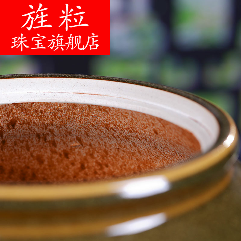 Continuous grain of jingdezhen ceramic tea pot at the end of the day type coarse pottery tea pot store receives tea POTS are large porcelain