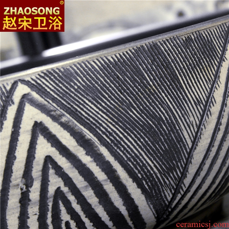 Restoring ancient ways of song dynasty size on the ceramic basin toilet lavabo creative arts basin household basin 35 cm