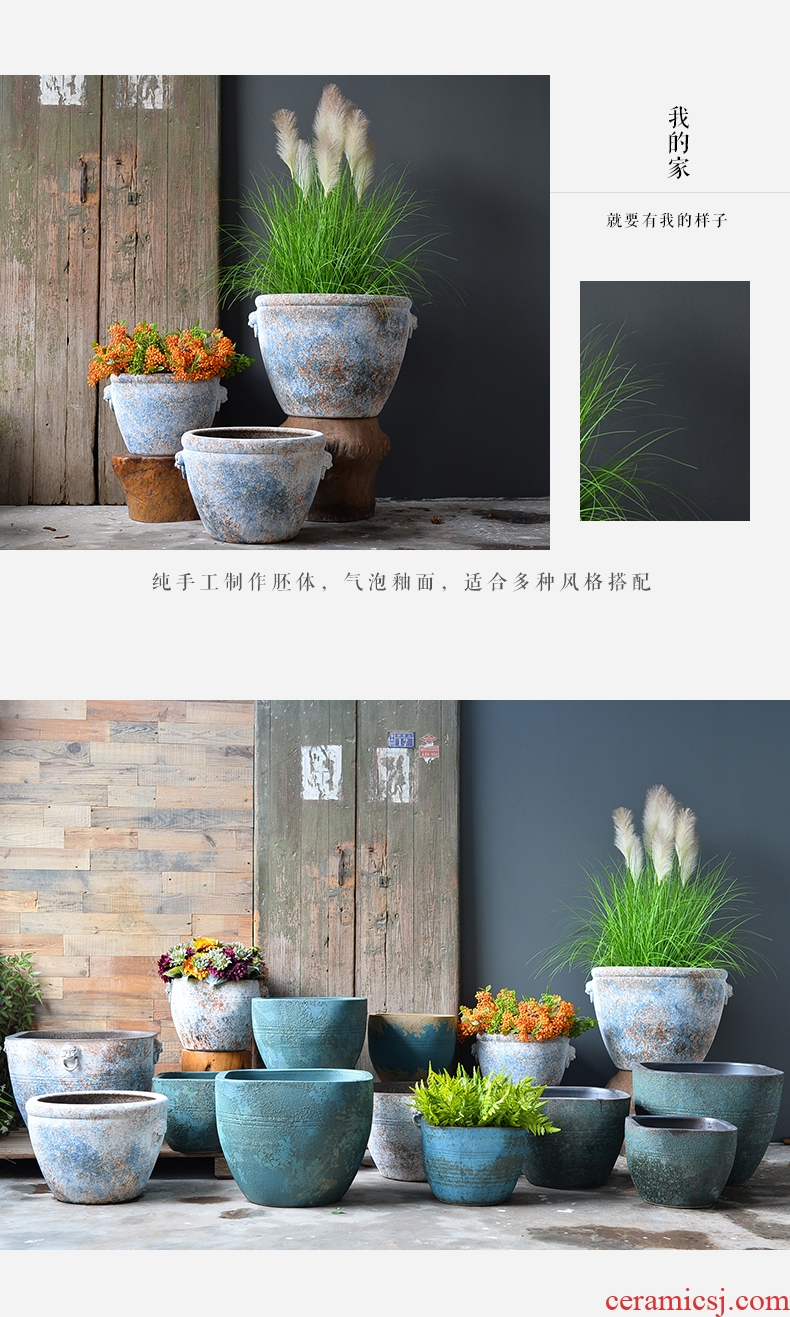 Better sealed up with archaize sitting room of new Chinese style ceramic furnishing articles large sitting room jingdezhen porcelain of goddess of mercy bottle vase household - 598805199369