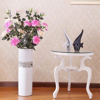 Jingdezhen I and contracted sitting room decorate ceramic floor vase soft furnishing articles household act the role ofing new home decoration