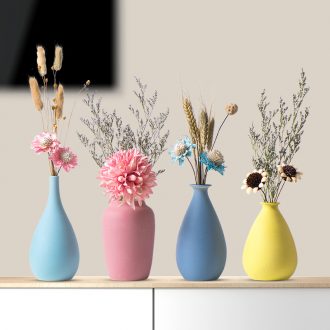 Nordic floret bottle decoration furnishing articles dried flower flower arranging ceramic table sitting room TV ark, contracted creative home furnishings