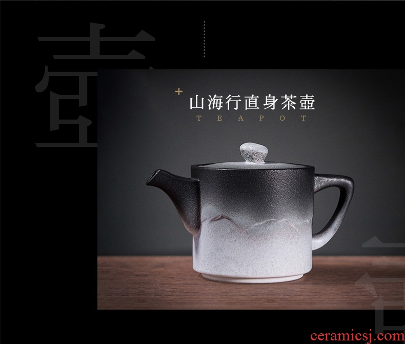 Kung fu tea set # and ceramic teapot teacup office of a complete set of household water tea tray was gift boxes