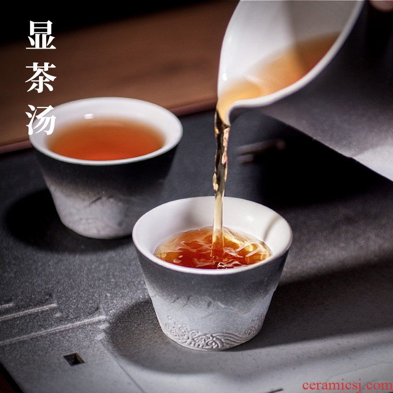 And hall of Japanese master sample tea cup cup single CPU ceramic kung fu tea set personal cup tea cup household small cup