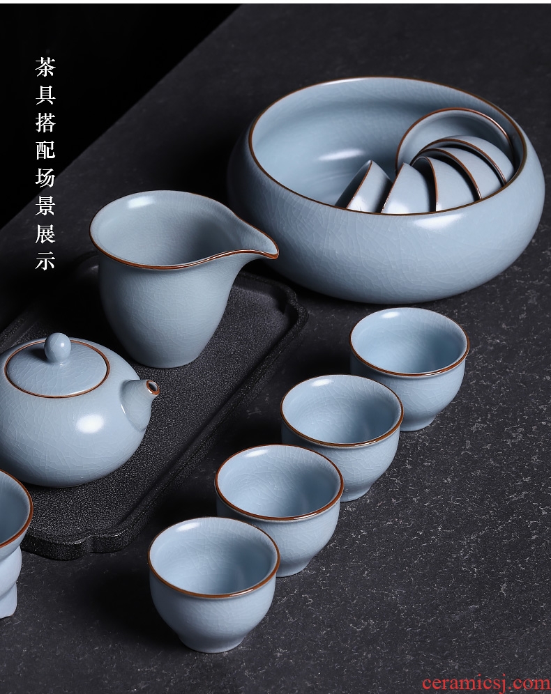 Your kiln on tea wash zen Japanese household ceramics large wash cup pot ware kung fu tea tea accessories