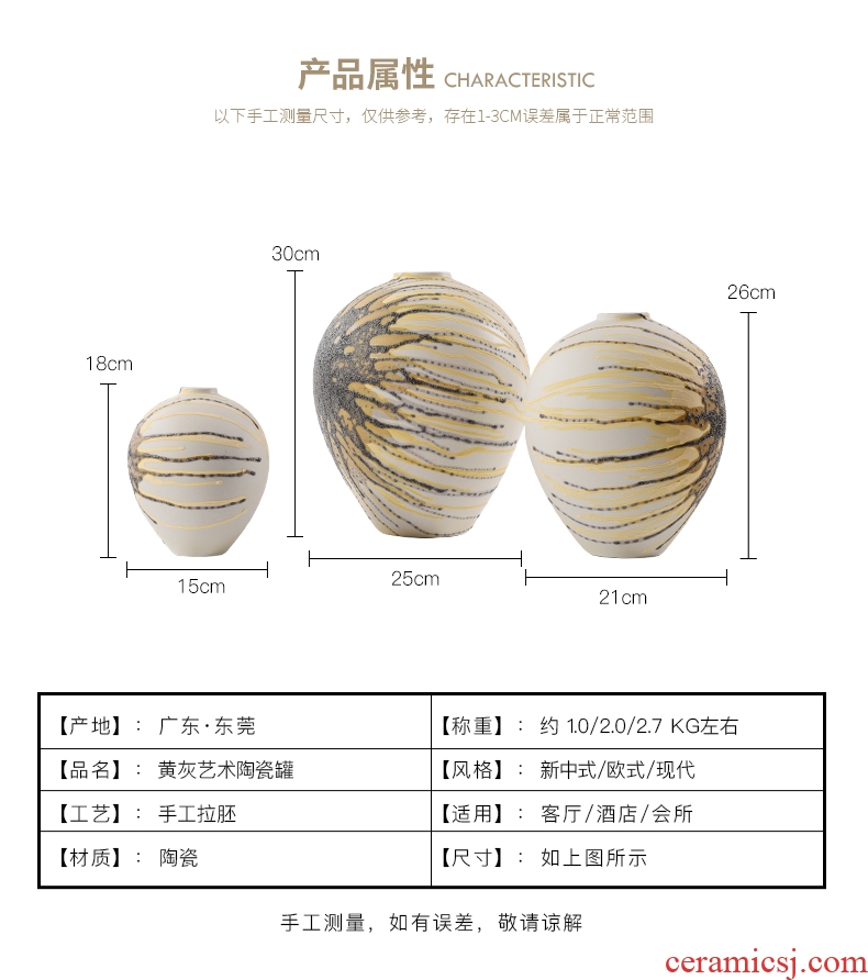 Jingdezhen ceramic restoring ancient ways do old ground insert large vase sitting room decoration to the hotel porch flower implement home furnishing articles - 599976168043