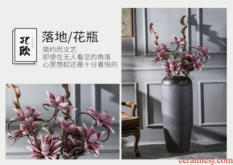 Jingdezhen ceramics hand - made pastel the ancient philosophers figure straight I sitting room of large vase furnishing articles opening gifts - 593886948691