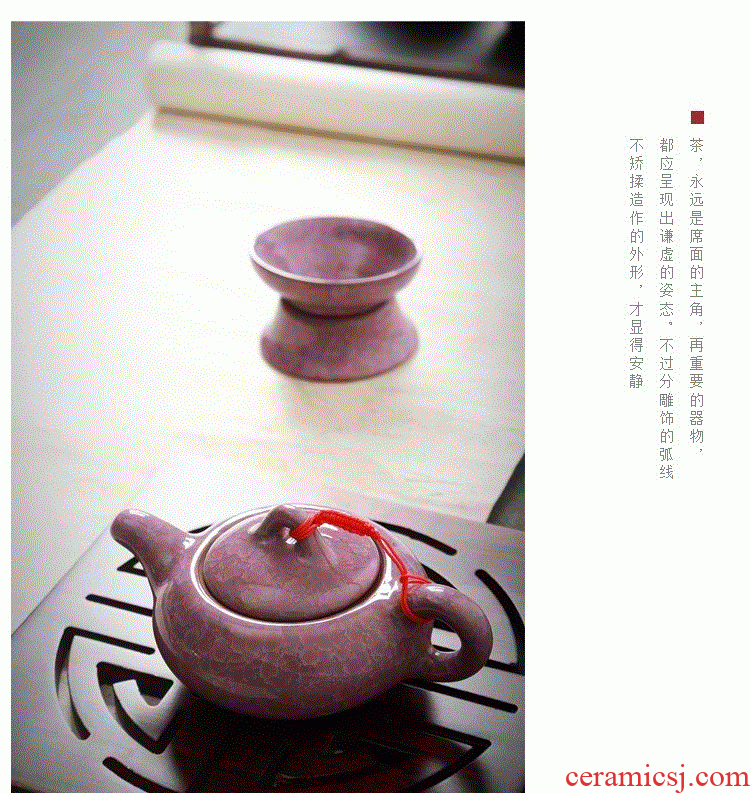 Contracted household of Chinese style kung fu tea cup tea set a set of ceramic tea set with the teapot