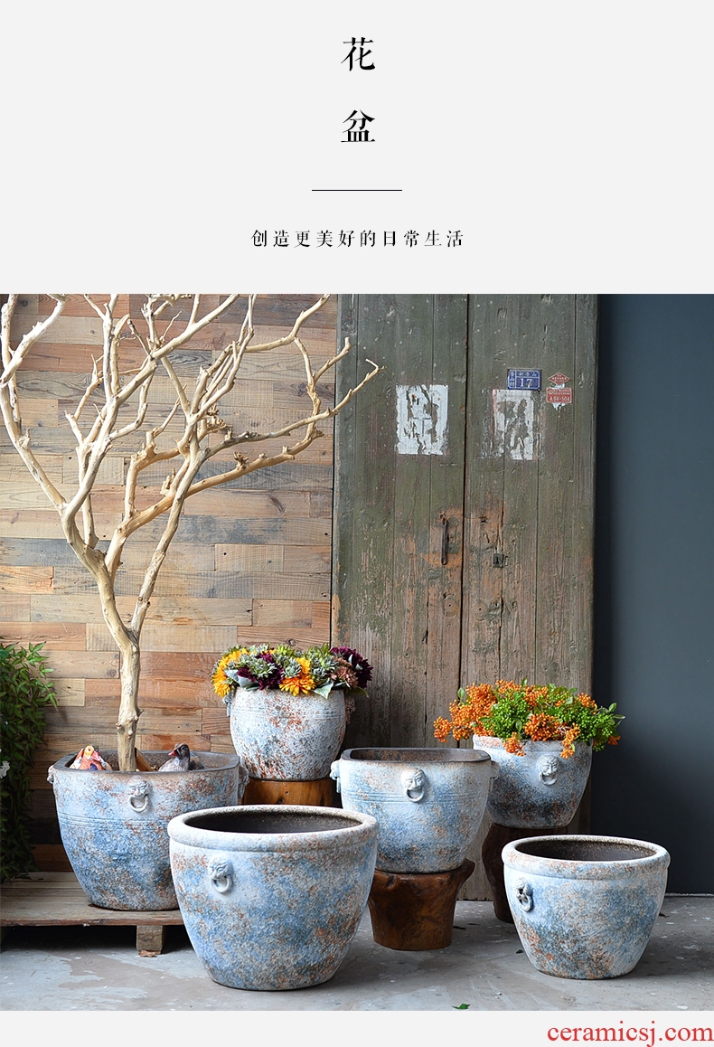 Better sealed up with archaize sitting room of new Chinese style ceramic furnishing articles large sitting room jingdezhen porcelain of goddess of mercy bottle vase household - 598805199369
