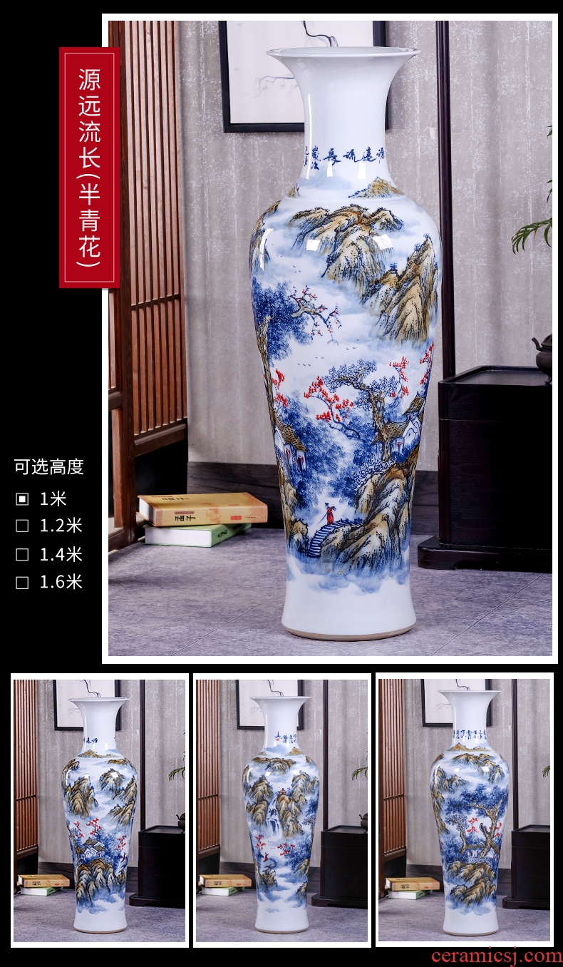Better sealed up with archaize carmine pastel large vases, home furnishing articles ceramic home sitting room adornment mei bottle by hand - 604159501063
