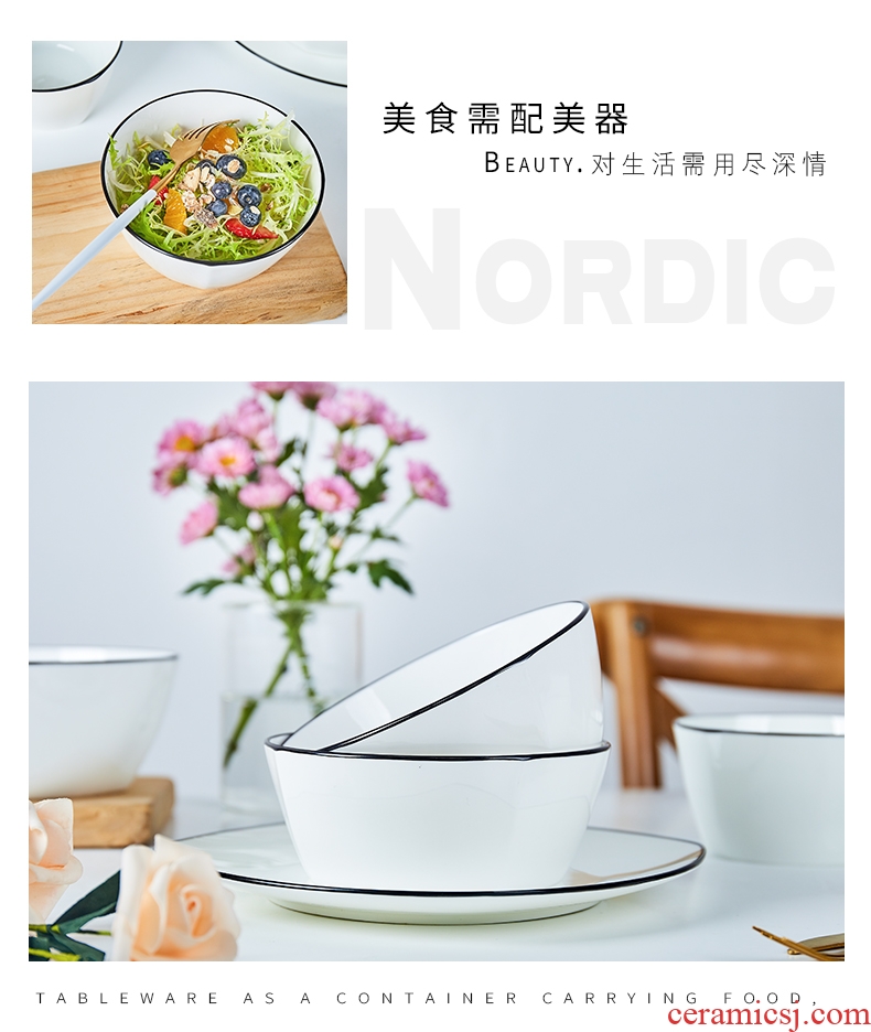 Ipads China square bowl of Japanese creative household ceramic bowl bowl of small bowl of rice bowl rainbow such as bowl bowl northern wind tableware