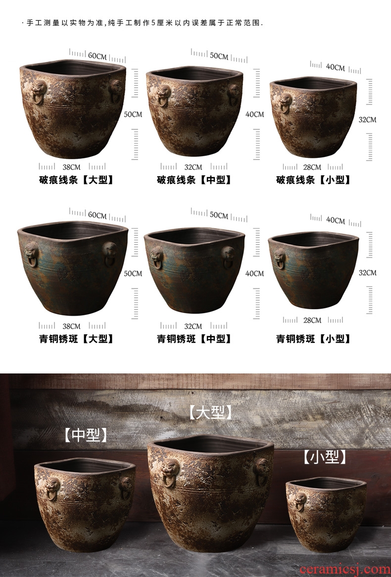 Jingdezhen ceramics, vases, flower arranging large antique Chinese style household TV ark, place of the sitting room porch decoration - 580077802645