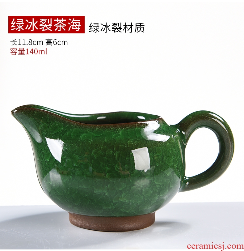 Beautiful fair pavilion ceramic cup and cup) suit points tea ware one cup tea sea kung fu tea accessories