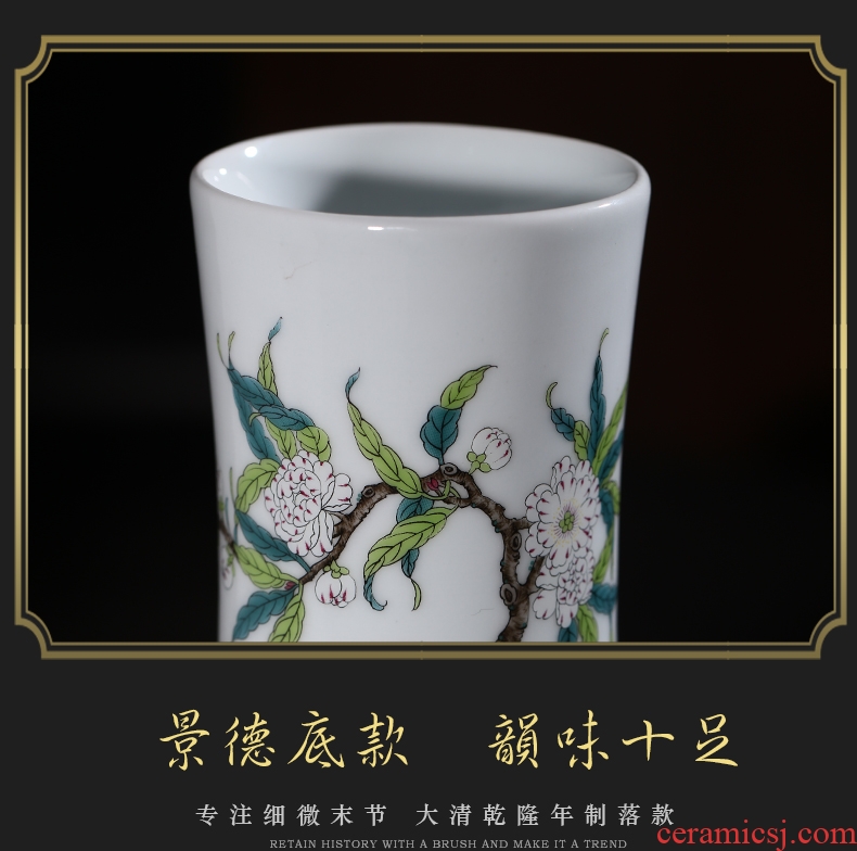 Jingdezhen ceramics, the ancient philosophers figure creative archaize large storage tank vases, flower arrangement sitting room adornment furnishing articles - 601690549167