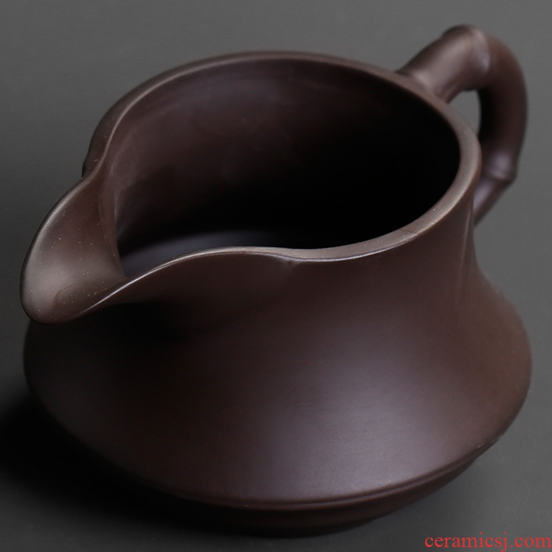 Reasonable yixing purple sand cup household large points kung fu tea tea ware ceramics accessories tea cup fair cup single