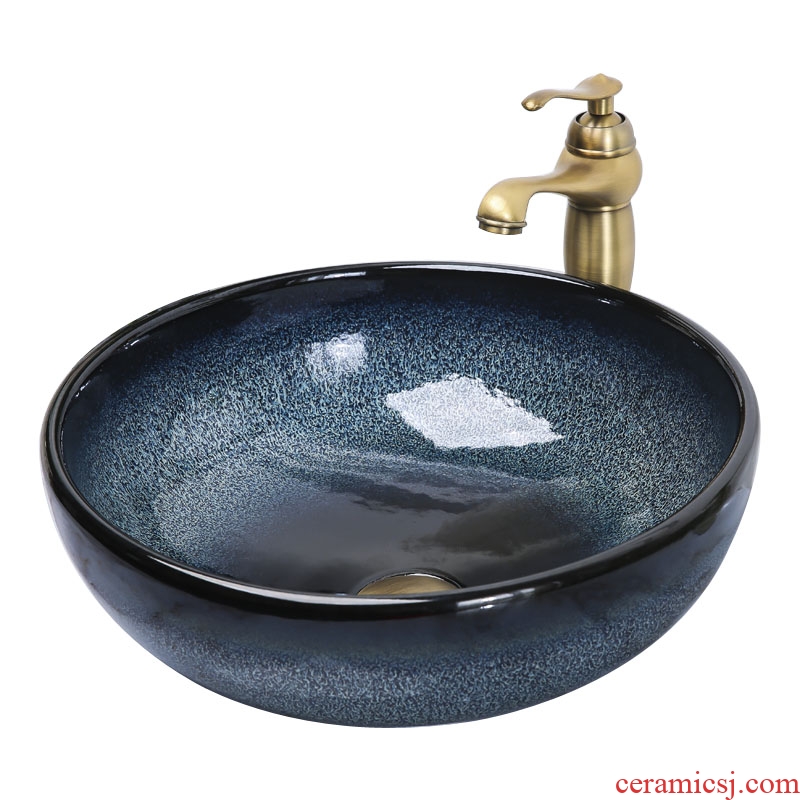 Scandinavian modernism stage basin basin individuality creative art ceramic lavabo single household small lavatory