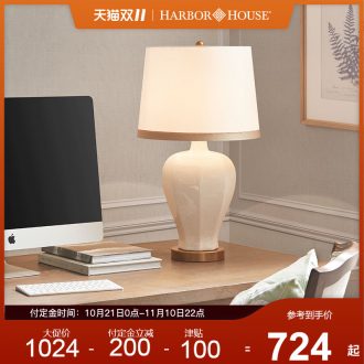 Harbor House classic ceramic desk lamp contracted sitting room adornment lamps and lanterns study bedroom berth lamp Sates
