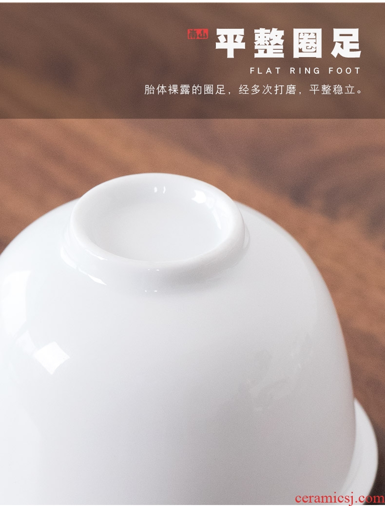 Mr Nan shan court cap crack cup contracted portable is suing travel package type ceramic kung fu tea set