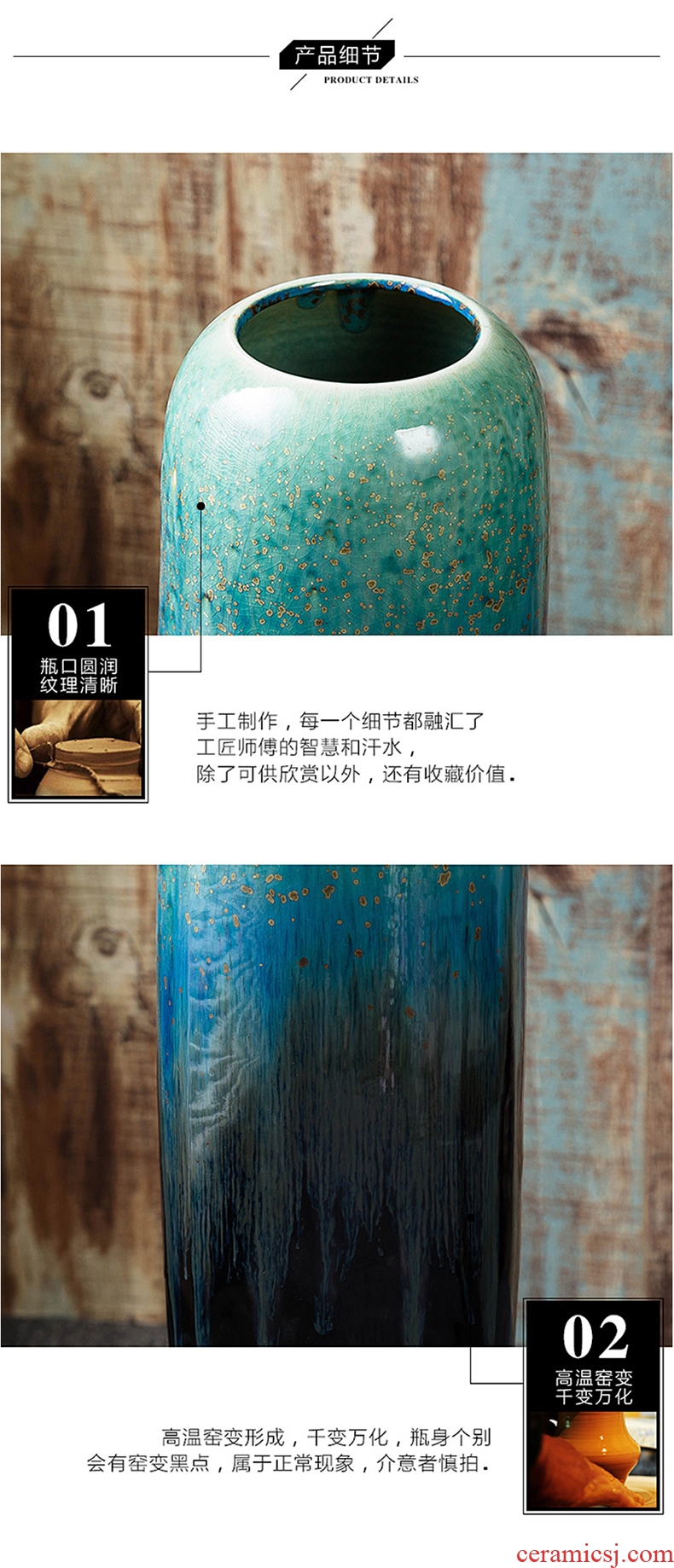 Pastel VAT sitting room adornment that occupy the home furnishing articles the ancient philosophers figure cylinder bottles of exquisite vase of jingdezhen ceramics - 597480236814
