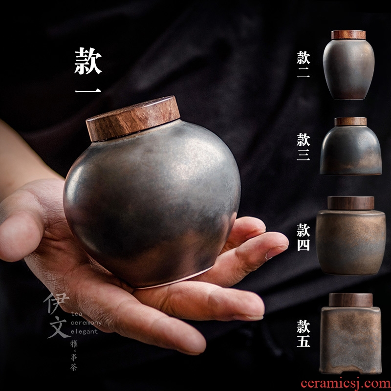 Even sealing ceramic tea pot put POTS with hand made ceramic pot and receives small portable storage tanks