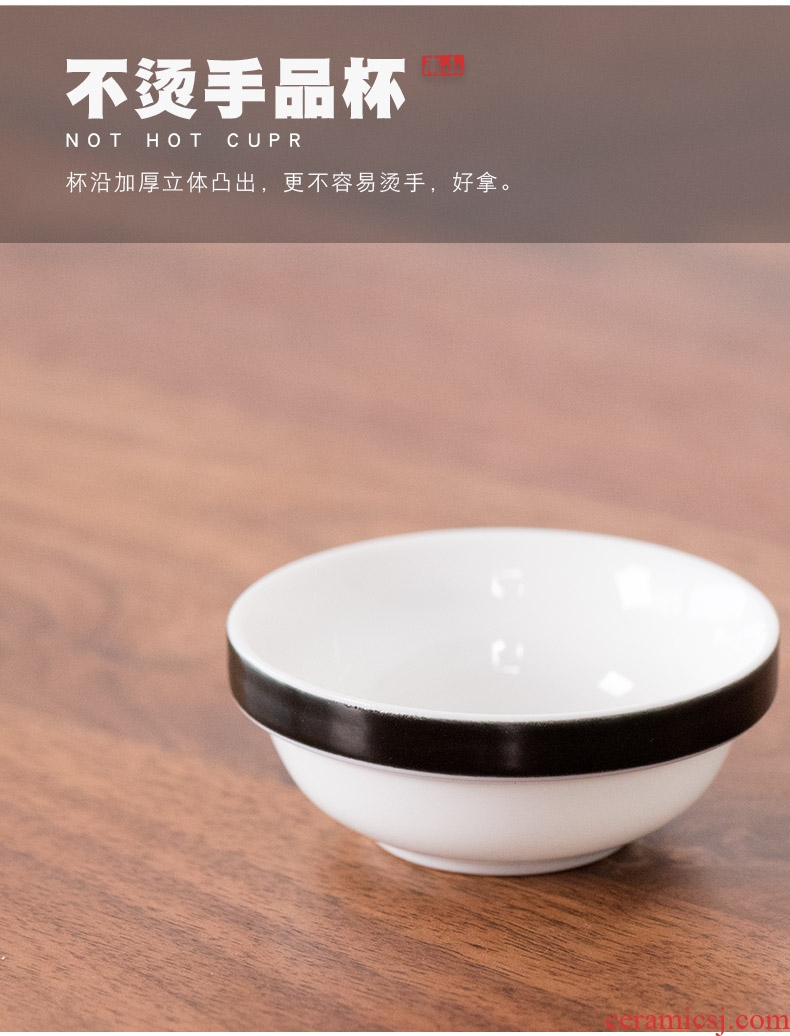 Mr Nan shan court cap crack cup contracted portable is suing travel package type ceramic kung fu tea set