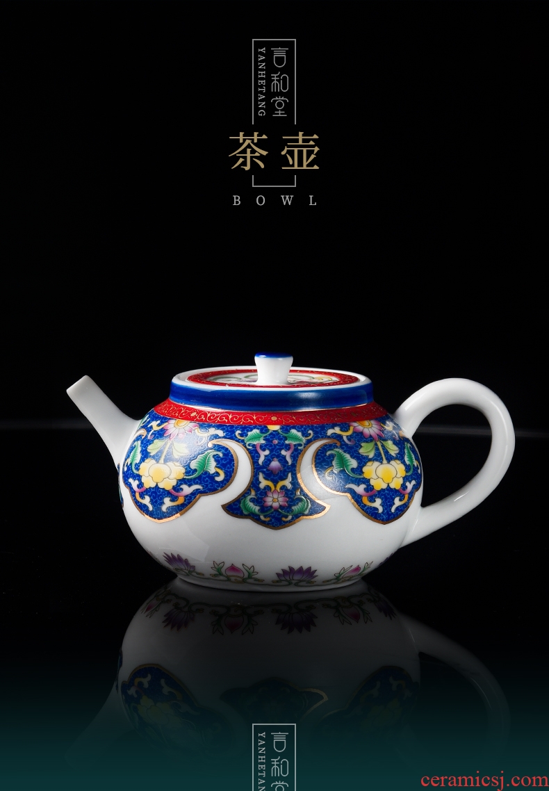 And kung fu tea set # suits for the teapot teacup tea tray was home office of a complete set of ceramic Japanese small gift box