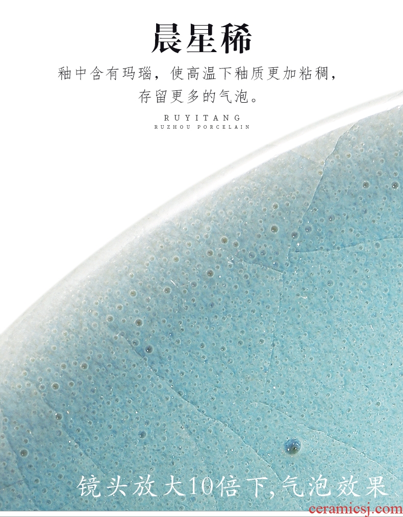 Jingdezhen ceramic vase of large household living room TV ark place hotel opening decoration decoration - 536609714284