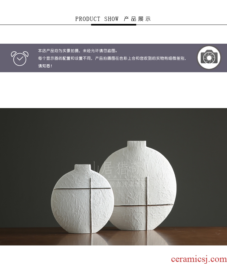 Jingdezhen ceramics powder enamel peony flowers precious gourd of large vases, modern Chinese style household furnishing articles - 592882191890