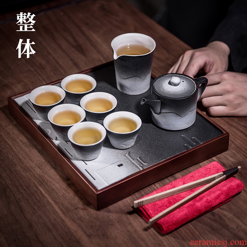 Kung fu tea set # and ceramic teapot teacup office of a complete set of household water tea tray was gift boxes