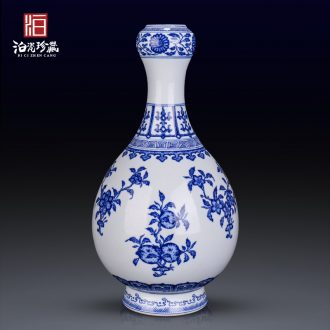 Jingdezhen ceramics new Chinese antique blue and white porcelain vase sitting room porch TV ark, home furnishing articles