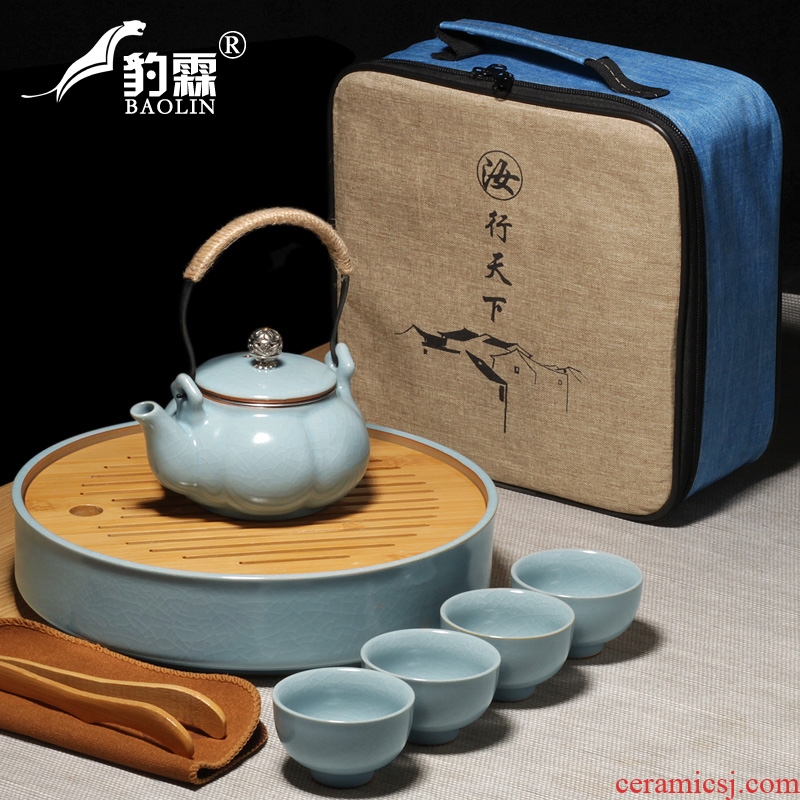 Leopard lam home your up kung fu tea set ceramic dry tea cups dish suits for Japanese contracted small tea sets tea sea