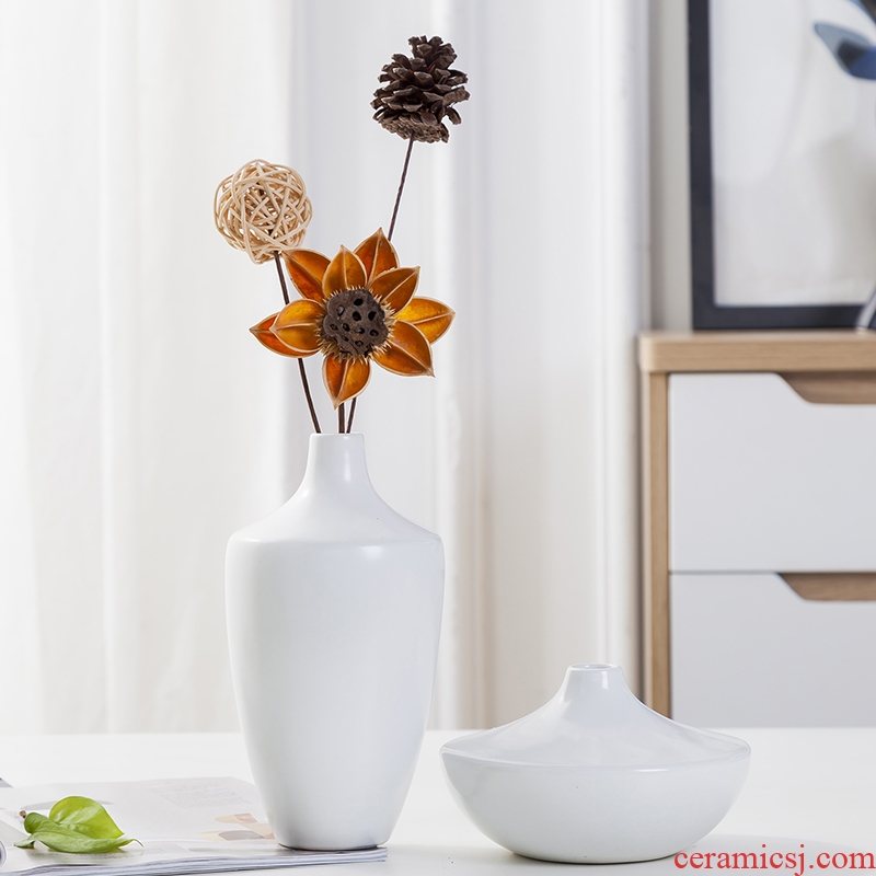 I and contracted sitting room creative ceramic dry flower vase floral decoration home decoration TV ark, flower arranging furnishing articles