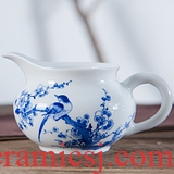 Hand - made under glaze color porcelain jingdezhen kung fu tea accessories ceramics fair keller of tea sea manual portion evenly cup of tea