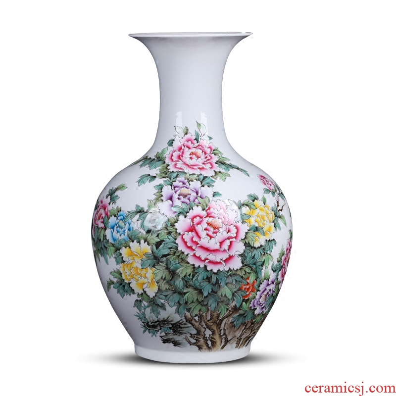 Better sealed up with porcelain of jingdezhen ceramic antique hand - made pastel home furnishing articles rich ancient frame of Chinese style porcelain vase - 559315769511