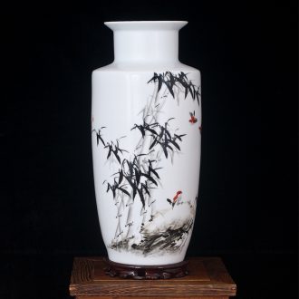 Jingdezhen ceramics modern desktop hand - made vases creative I and contracted sitting room home