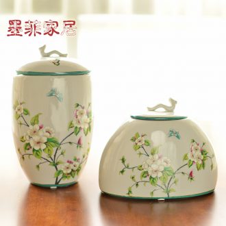 Murphy receive new Chinese ceramic pot American country wine rich ancient frame example room sitting room soft adornment is placed