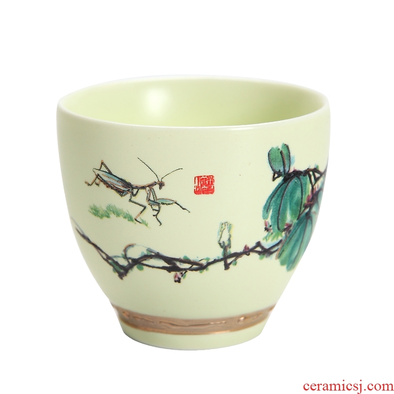 DH masters cup single cup of jingdezhen ceramic kung fu tea cups sample tea cup tea cups, small glass cup