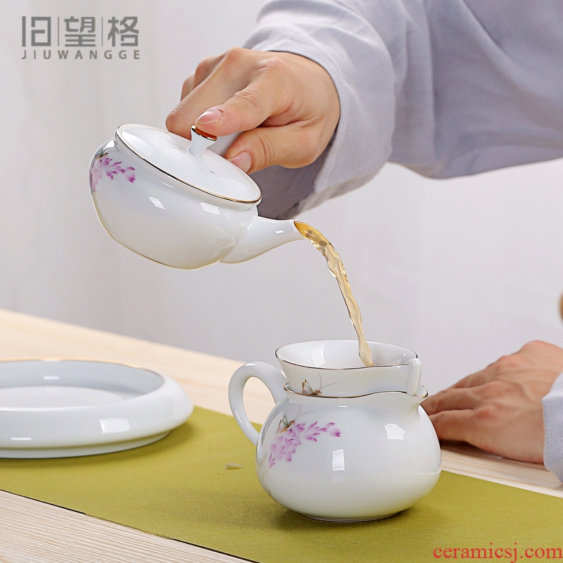 Old &, kung fu tea accessories ceramics) creative and fresh tea stainless steel wire mesh filter filter tea strainer