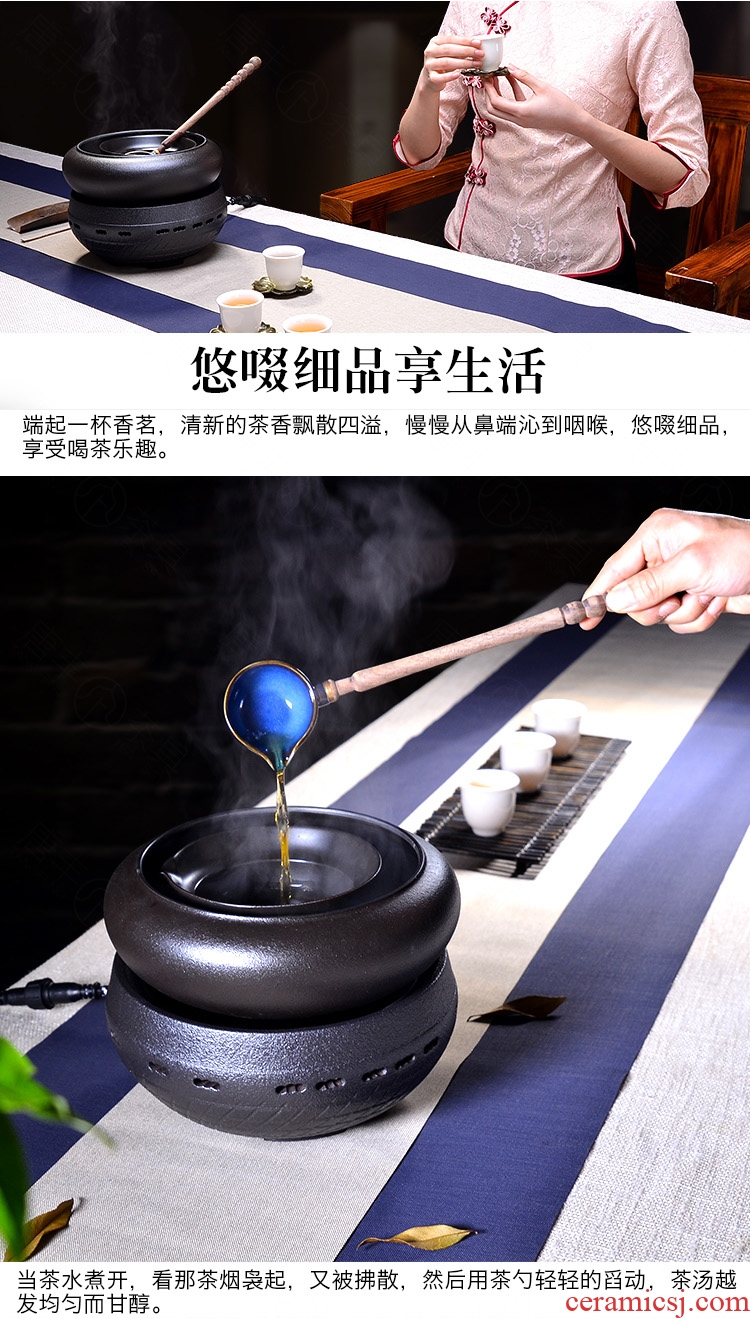 Tang Xian tea boiled tea ware warm tea warm tea exchanger with the ceramics electric TaoLu boiled tea kungfu tea kettle to restore ancient ways of black tea