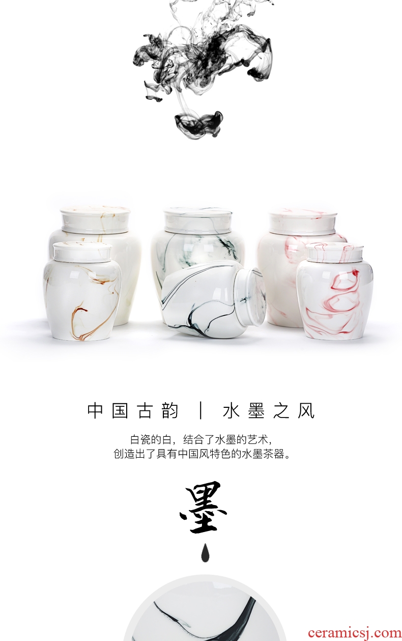 Old &, ceramic tea pot ink tank size wind seal tea POTS and POTS puer tea pot