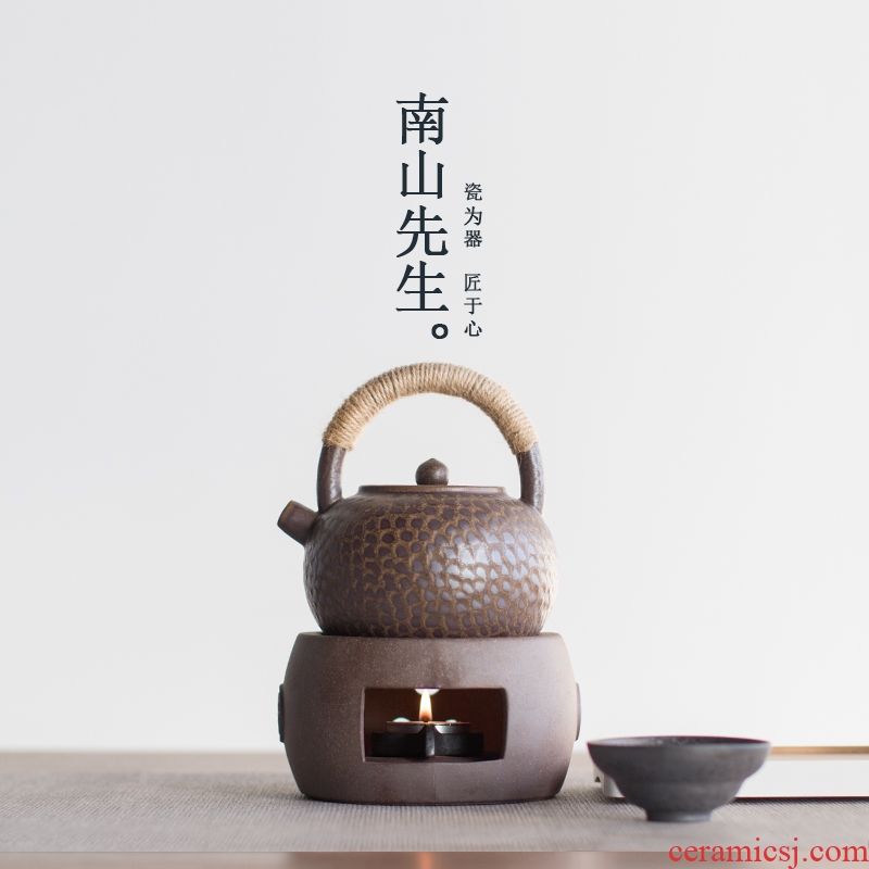 Mr Nan shan Japanese ancient ceramic tea stove temperature glass teapot kung fu tea accessories based heating base