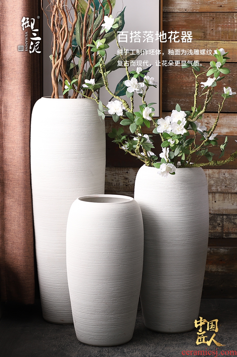 Jingdezhen ceramics imitation the qing qianlong year vases, flower receptacle mesa of antique Chinese blue and white porcelain vase furnishing articles - 572210373765