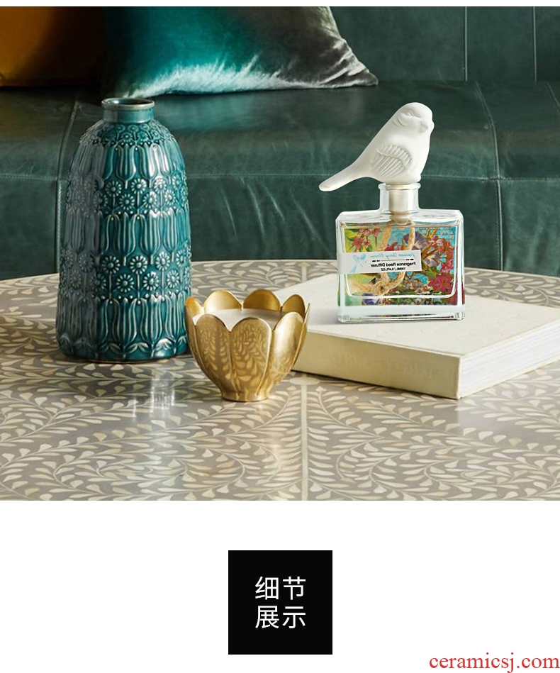 Creative gifts no I household interior bedroom home fragrance ceramics fire bird act the role ofing is tasted furnishing articles soft outfit fragrance