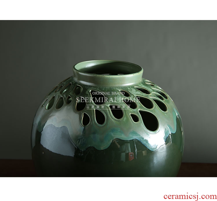 Jingdezhen ceramics porcelain imitation qianlong years wanda, vases, home sitting room of Chinese style classical decoration crafts - 548136804384