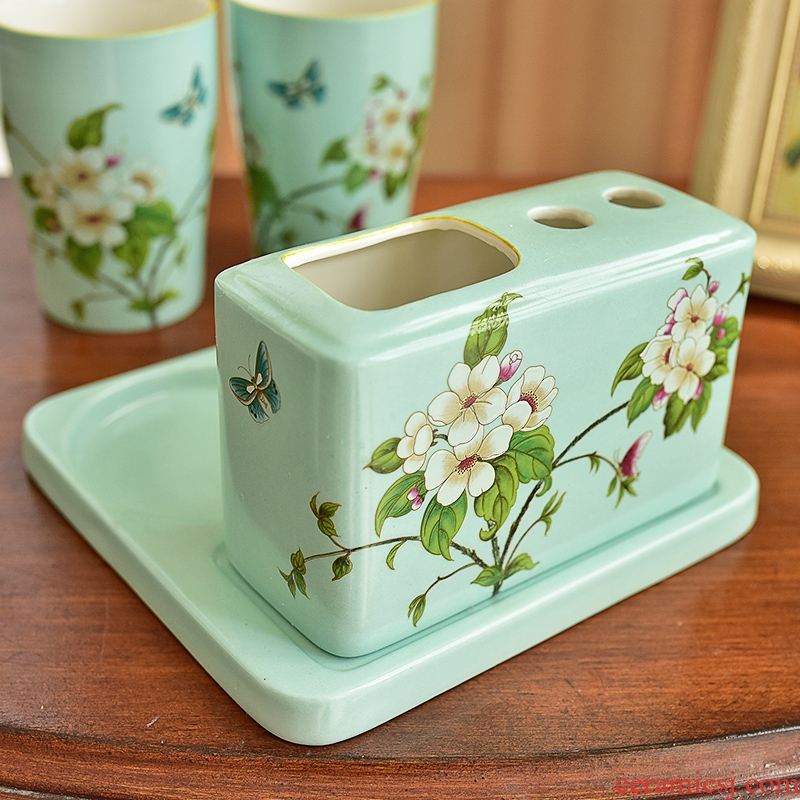 Murphy, American country four new Chinese style is classic bathroom sanitary ceramics creative picking toiletries furnishing articles