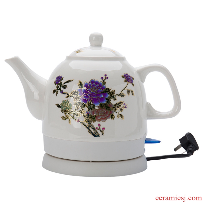 Ronkin mini ceramic electric kettle half automatic power household kung fu the boiled water, the electric teapot tea stove