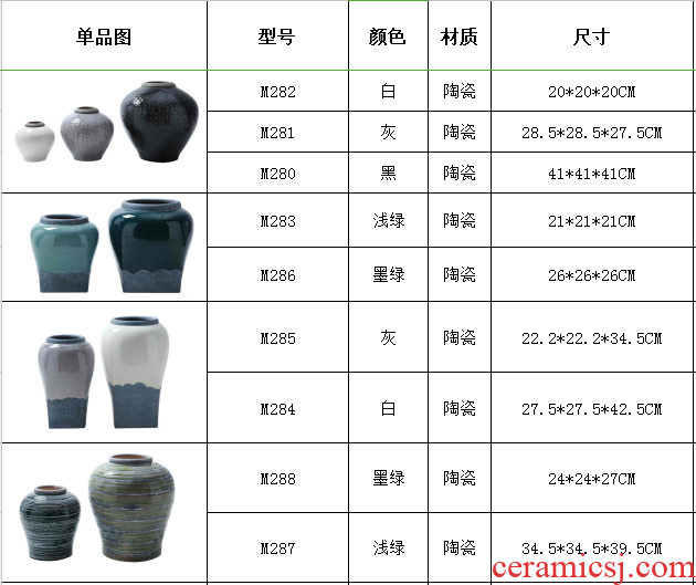 New Chinese style hand - made ceramic furnishing articles peony large vases, flower arranging rich ancient frame porch zen sitting room adornment restoring ancient ways - 536181231928
