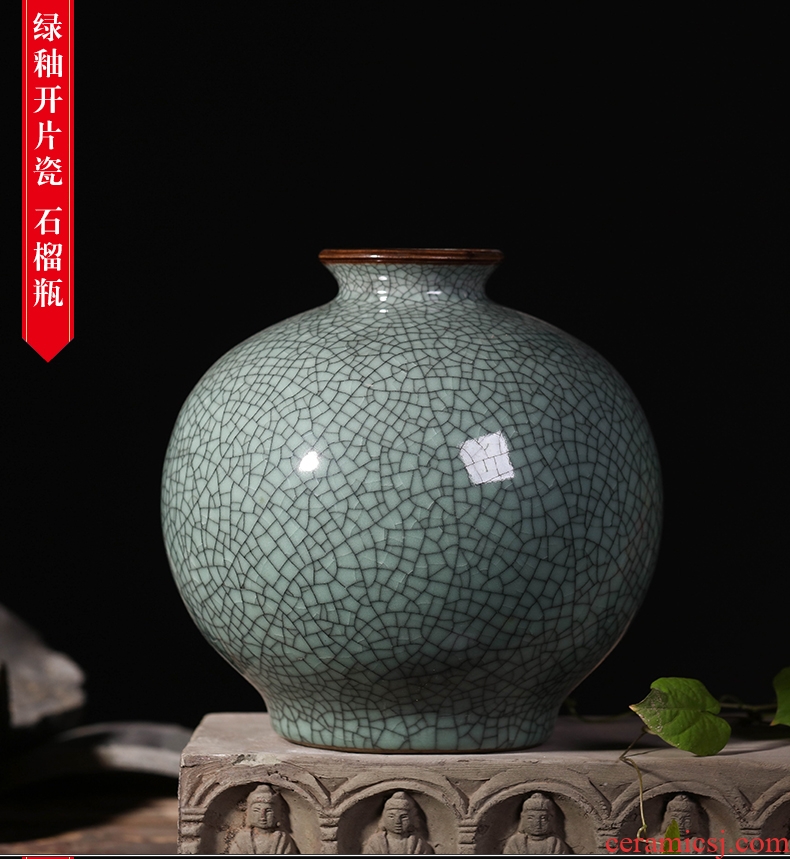The new European creative ceramic vase furnishing articles furnishing articles sitting room flower arranging household act The role ofing is tasted porcelain decorative vase - 572616835989